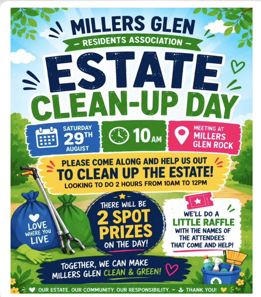 Estate Clean-Up Day poster